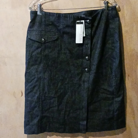 NWT Banana Republic Denim skirt - Picture 1 of 6